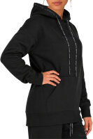 Reichstadt Damen Relaxed Fit Hoodie Marken-Stick 23RSW038 Black XXL