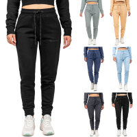 Reichstadt Damen Slim Fit Sporthose Marken-Stick 23RSW039