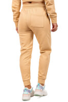 Reichstadt Damen Slim Fit Sporthose Marken-Stick 23RSW039 Beige XXL