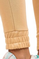 Reichstadt Damen Slim Fit Sporthose Marken-Stick 23RSW039 Beige XXL
