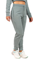 Reichstadt Damen Slim Fit Sporthose Marken-Stick 23RSW039 Grey 3XL