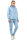 Reichstadt Damen Slim Fit Sporthose Marken-Stick 23RSW039 Baby Blue L