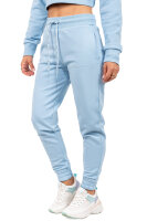 Reichstadt Damen Slim Fit Sporthose Marken-Stick 23RSW039 Baby Blue XL