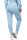 Reichstadt Damen Slim Fit Sporthose Marken-Stick 23RSW039 Baby Blue 3XL