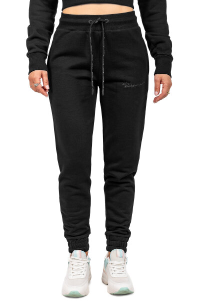 Reichstadt Damen Slim Fit Sporthose Marken-Stick 23RSW039 Black M