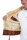 Reichstadt Herren Slim Fit Bikerjacke Black Zipper RS008LUX Cognac S
