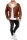 Slim Fit Echtlederjacke Herren Black Zipper RS008LUX Cognac XXL