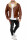 Herren Jacke RS008 LUX - Cognac - Silver Zipper 3XL