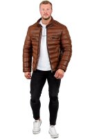 Reichstadt Herren Bomber Echtleder Jacke RS016 Cognac XS
