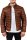 Reichstadt Herren Bomber Echtleder Jacke RS016 Cognac XS