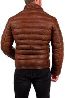 Regular Fit Jacke Herren Echtleder 19RS016 Cognac XL