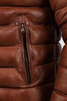 Regular Fit Jacke Herren Echtleder 19RS016 Cognac XL