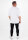 Oversized T-Shirt Herren Logoschriftzug 22RS033A White XS