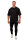 Oversized T-Shirt Herren Logoschriftzug 22RS033A Black S