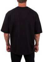 Oversized T-Shirt Herren Logoschriftzug 22RS033A Black L