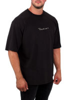 Oversized T-Shirt Herren Logoschriftzug 22RS033A Black L