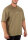 Oversized T-Shirt Herren Logoschriftzug 22RS033A Khaki XL