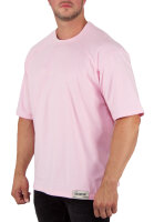 Reichstadt Herren Oversized Kurzarmshirt 22RS033A Old Pink S