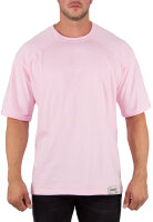 Oversized T-Shirt Herren Logoschriftzug 22RS033A Old Pink XXL