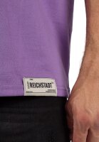 Oversized T-Shirt Herren Logoschriftzug 22RS033A Light Purple 4XL